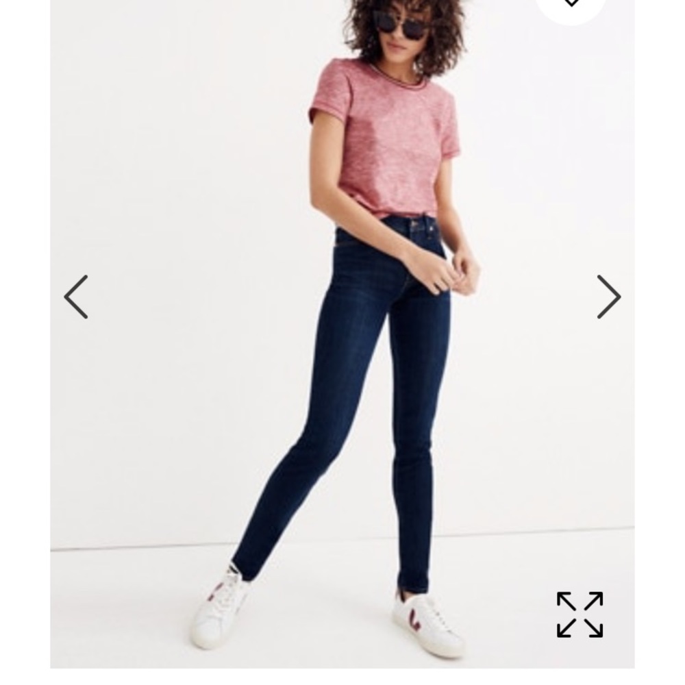 madewell high rise skinny